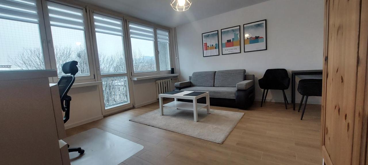 Apartament Koszutka - 100M Od Spodka Katowice Eksteriør billede